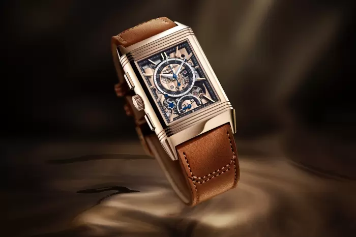 積家 JLC Jaeger-LeCoultre Reverso Tribute Chronograph Pink Gold 機芯、錶盤到錶殼都是玫瑰金材質 （價錢及介紹）