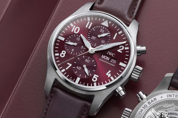 【IWC】萬國錶 Pilot’s Watch 飛行員計時腕錶﹒大紅飛虎賀新歲